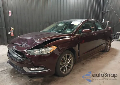 2017 Ford Fusion Se from USA, damaged, VIN 3FA6P0H74HR183640